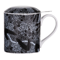 Ashdene Maintaining Our Culture 380ml New Bone China Infuser Mug