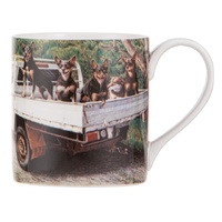 Ashdene Working Dogs Ute 380ml Mug