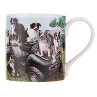 Ashdene Working Dogs Quad Bike 380ml Mug