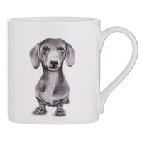 Ashdene Peeking Pups Dachshund 370ml Mug