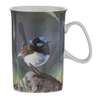 Ashdene Australian Small Birds Collection 330ml Blue Wren Mug