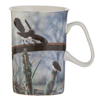 Ashdene Australian Small Birds Collection 330ml Willy Wagtail Mug