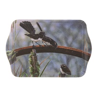 Ashdene Australian Small Birds Collection Willy Wagtail Scatter Tray