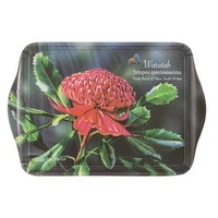 Ashdene Botanical Emblems of Australia Waratah Melamine Scatter Tray