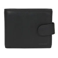 Black Vintage Leather Wallet