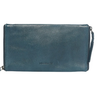 Modapelle Blue Luxury Leather Collection Optical Case