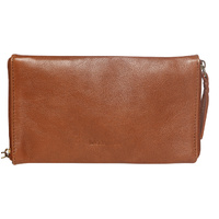 Modapelle Tan Luxury Leather Collection Optical Case