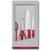 Victorinox Swiss Classic Red 4 Piece Kitchen Set