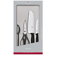 Victorinox Swiss Classic Black 4 Piece Kitchen Set