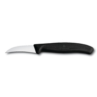 Black 6cm Pointed Blade Shaping Knife