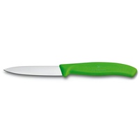Green 8cm Paring Knife Pointed Blade