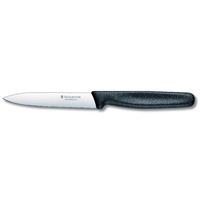 Victorinox Black 10cm Pointed Blade Paring Knife