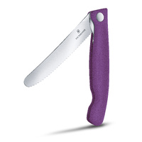 Victorinox Swiss Classic Purple Foldable Picnic Knife 6.7835.FC1