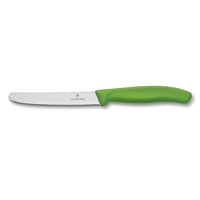 11cm Round Tip, Wavy Edge Classic Steak & Tomato Knives
