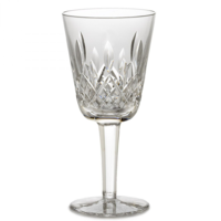 Classic Lismore Diamond Cut Crystal White Wine Glass