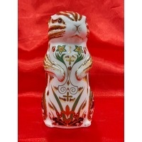 Royal Crown Derby Chester Chipmunk Paperweight with Gold Basal Stopper 60348