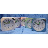 Small Alarm Clock with Glow in the Dark Hands - 6104