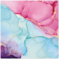 Watercolour Dream 3-ply Tissue Paper Napkin 33 x 33cm (Pack of 20)