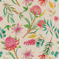 We Care Passionflower 3-ply Tissue Paper Napkin 33 x 33cm (Pack of 20)