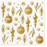 3-ply Tissue Golden Glow Napkin 33 x 33cm (Pack of 20)