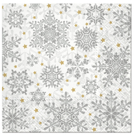 3-ply Tissue Glowing Stars Napkin 33 x 33cm (Pack of 20)