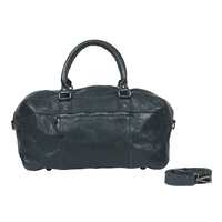 Denim Essential Leather Overnight Bag