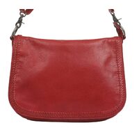 Soft Essential Leather Red Cross Body/Shoulder Bag