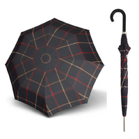 Carbonsteel Automatic Woven Check Fünfzehn Umbrella