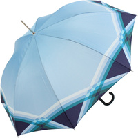 Doppler Carbonsteel Automatic Cross Over Blue Umbrella