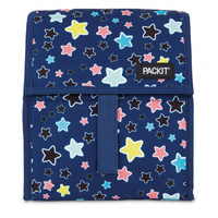 Freezable Non-toxic Poly Canvas Lunch Bag - Bright Stars