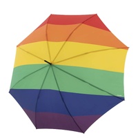 Doppler Long Modern Art Pride Rainbow Umbrella