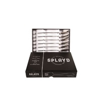 Black Label Stainless Steel Satin Set of 6 Splayd Utensils