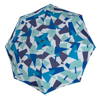 Fibre Automatic Crush Blue Umbrella