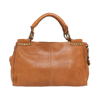 Honey Large Cow Leather East/West Cross Body Bag