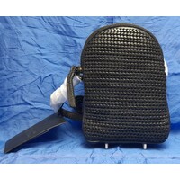 Black Vintage Leather Cross Body Phone Bag