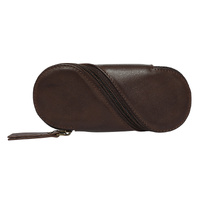 Modapelle Brown Cow Leather Optical Case