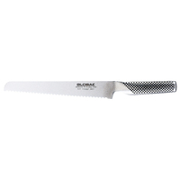Global Classic CROMOVA 18 Stainless Steel 22cm Bread Knife