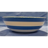Cornish Blue 16.5cm Banded Cereal Bowl