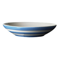 Cornish Blue 9.5" Banded Pasta Bowl