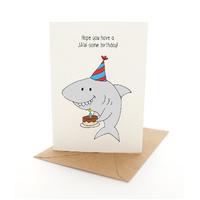 Hope you have a JAW-some birthday! Card