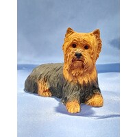 Border Fine Arts Studio Lying Yorkshire Terrier A3043