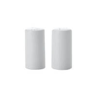 White Basics Cylindrical Salt & Pepper