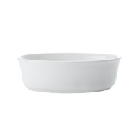 White Basics 13cm Oval Pie Dish