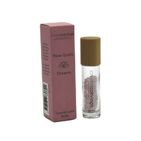 Crystal Carvings Dreams/Rose Quartz AromaCrystal Roller