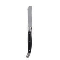 Laguiole Debutant Stainless Steel/Black Butter Knife