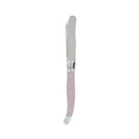 Laguiole Debutant Stainless Steel/Pink Butter Knife