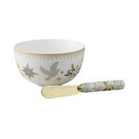 Maxwell & Williams White Christmas Dip & Spreader Set