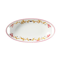 Maxwell & Williams White Christmas 2026 Handled Oval Bowl