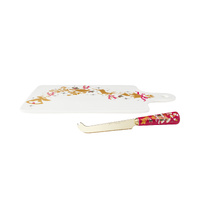 Maxwell & Williams White Christmas 2026 Cheese Paddle & Knife Set