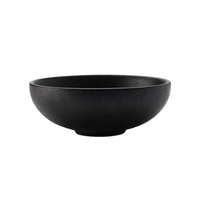 Caviar Black 11 x 4cm Porcelain Coupe Bowl